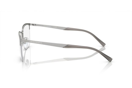 Okulary korekcyjne Emporio Armani EA1151 3045 Kwadratowe Srebrne