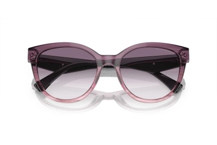 Okulary przeciwsłoneczne Emporio Armani EA4140 59668H Kwadratowe Fioletowe
