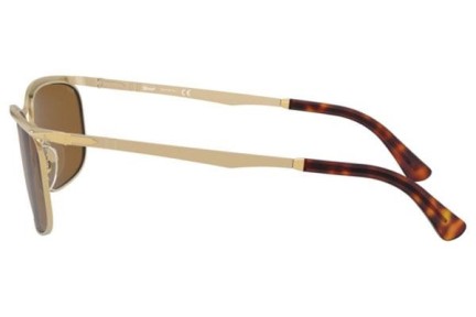 Okulary przeciwsłoneczne Persol Key West PO2458S 107633 Prostokątne Złote