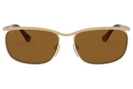 Okulary przeciwsłoneczne Persol Key West PO2458S 107633 Prostokątne Złote