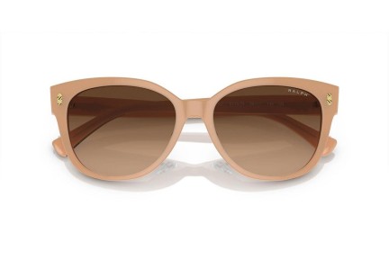 Okulary przeciwsłoneczne Ralph Lauren RA5305U 611574 Kocie oczy Beżowe