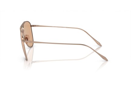 Okulary przeciwsłoneczne Giorgio Armani AR6152 301193 Pilotki (Aviator) Czerwone