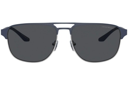 Okulary przeciwsłoneczne Emporio Armani EA2144 336887 Pilotki (Aviator) Niebieskie