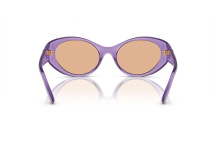 Okulary przeciwsłoneczne Versace VE4455U 5353/3 Owalne Fioletowe