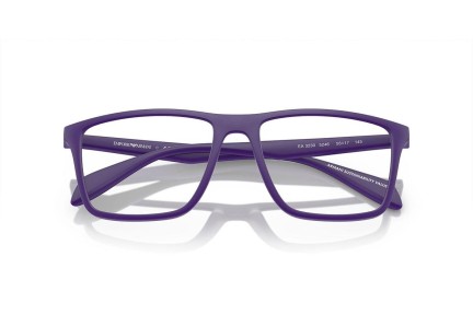 Okulary korekcyjne Emporio Armani EA3230 5246 Prostokątne Fioletowe