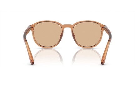 Okulary przeciwsłoneczne Polo Ralph Lauren PH4207U 604873 Okrągłe Brązowe