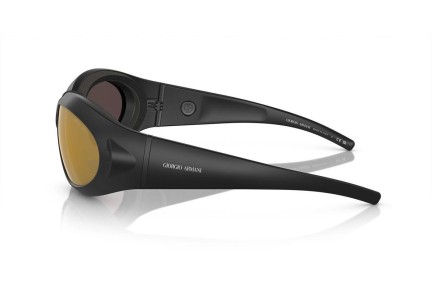Okulary przeciwsłoneczne Giorgio Armani AR8201Q 50426Q Owalne Czarne