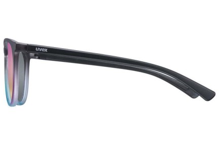 Okulary przeciwsłoneczne uvex lgl 43 Multicolor S3 Okrągłe Czarne