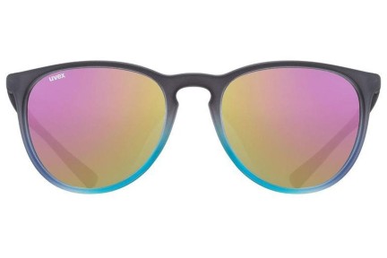 Okulary przeciwsłoneczne uvex lgl 43 Multicolor S3 Okrągłe Czarne