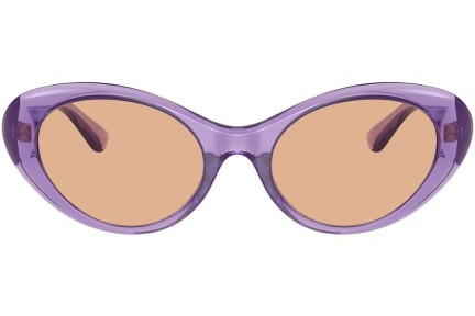 Okulary przeciwsłoneczne Versace VE4455U 5353/3 Owalne Fioletowe