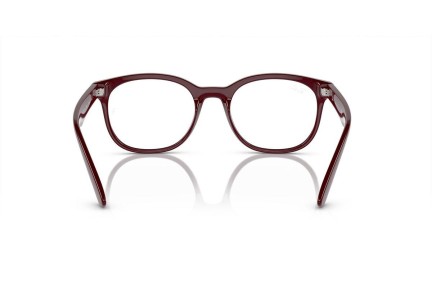 Okulary korekcyjne Ray-Ban RX7231M F685 Prostokątne Czerwone