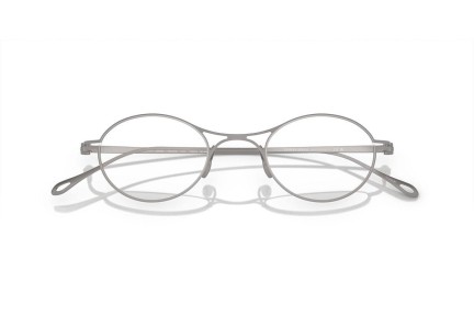 Okulary korekcyjne Giorgio Armani AR5135T 3356 Owalne Srebrne