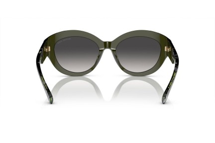 Okulary przeciwsłoneczne Michael Kors MK2204U 39478G Kocie oczy Zielone