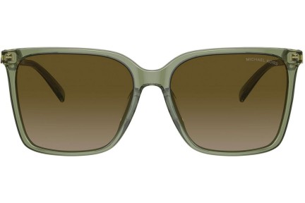 Okulary przeciwsłoneczne Michael Kors MK2197U 394413 Kwadratowe Zielone