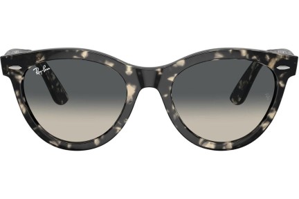 Ochelari de soare Ray-Ban Wayfarer Way RB2241 133371 Ovali Havana