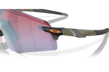 Okulary przeciwsłoneczne Oakley Encoder OO9471 947123 Pojedyncze | Shield Zielone