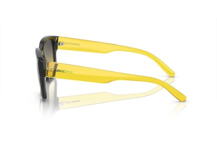 Okulary przeciwsłoneczne Arnette Hamie AN4325 27862Q Kwadratowe Czarne