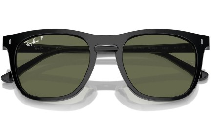 Слънчеви очила Ray-Ban RB2210 901/58 Квадратни Черна