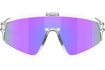 Okulary przeciwsłoneczne Oakley LATCH PANEL KYLIAN MBAPPÈ OO9404 940402 Prostokątne Przezroczyste