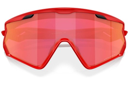 Okulary przeciwsłoneczne Oakley Wind Jacket 2.0 OO9418 941825 PRIZM Torch Pojedyncze | Shield Czerwone