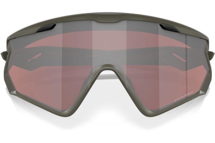 Solbriller Oakley Wind Jacket 2.0 OO9418 941826 Enkelt lense | Shield Grøn