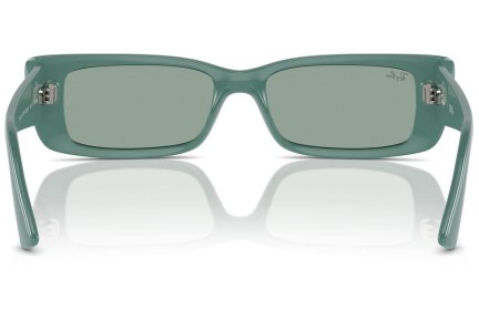 Слънчеви очила Ray-Ban RB4425 676282 Правоъгълни Зелена