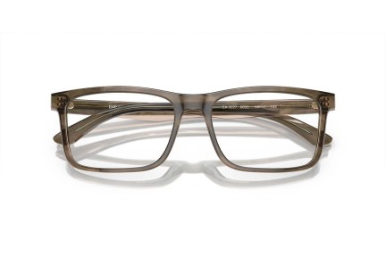 Okulary korekcyjne Emporio Armani EA3227 6055 Prostokątne Brązowe
