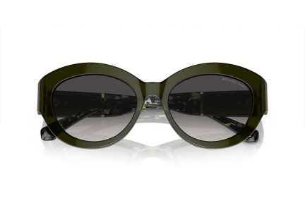 Okulary przeciwsłoneczne Michael Kors MK2204U 39478G Kocie oczy Zielone