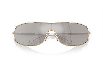 Okulary przeciwsłoneczne Michael Kors Aix MK1139 10146G Prostokątne Złote