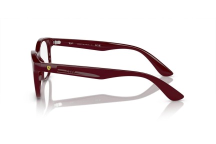 Okulary korekcyjne Ray-Ban RX7231M F685 Prostokątne Czerwone