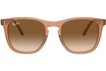 Слънчеви очила Ray-Ban RB2210 676451 Квадратни Кафява