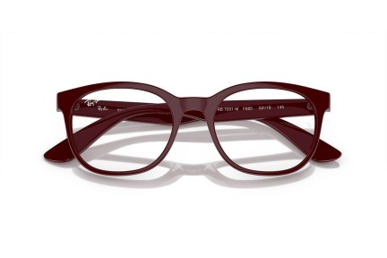 Okulary korekcyjne Ray-Ban RX7231M F685 Prostokątne Czerwone