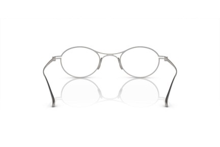 Okulary korekcyjne Giorgio Armani AR5135T 3356 Owalne Srebrne