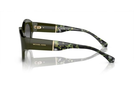 Okulary przeciwsłoneczne Michael Kors MK2204U 39478G Kocie oczy Zielone