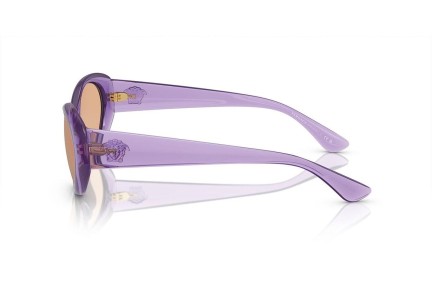 Okulary przeciwsłoneczne Versace VE4455U 5353/3 Owalne Fioletowe