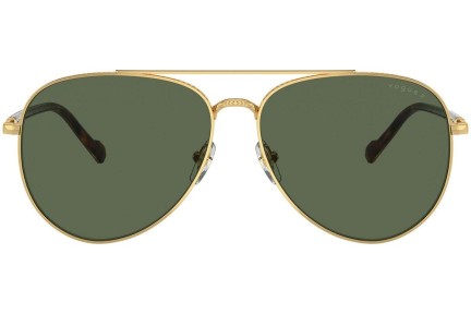 Okulary przeciwsłoneczne Vogue Eyewear VO4290S 280/9A Polarized Pilotki (Aviator) Złote