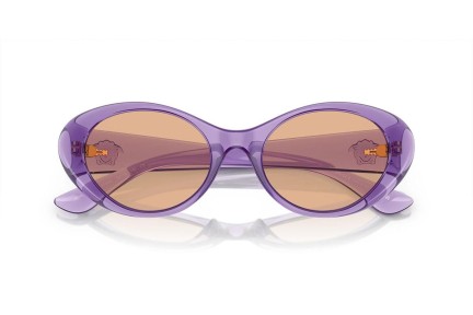 Okulary przeciwsłoneczne Versace VE4455U 5353/3 Owalne Fioletowe