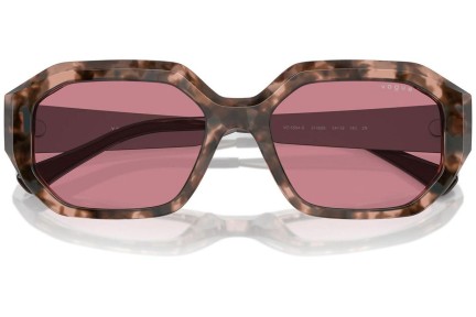 Okulary przeciwsłoneczne Vogue Eyewear VO5554S 314569 Prostokątne Brązowe