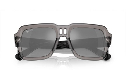 Слънчеви очила Ray-Ban RB4408 672582 Polarized Квадратни Сива