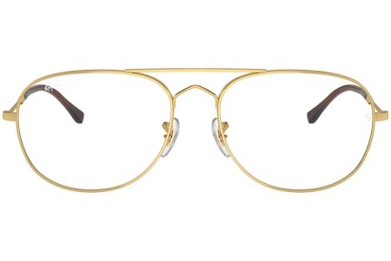 Okulary korekcyjne Ray-Ban Bain Bridge RX3735V 2500 Pilotki (Aviator) Złote