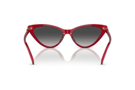 Okulary przeciwsłoneczne Michael Kors Harbour Island MK2195U 39558G Kocie oczy Czerwone