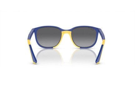 Sunglasses Ray-Ban Junior RJ9078S 7132T3 Polarized Kwadratowe Niebieskie