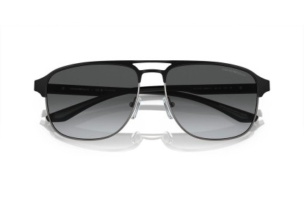 Слънчеви очила Emporio Armani EA2144 336511 Polarized Пилотни Черна