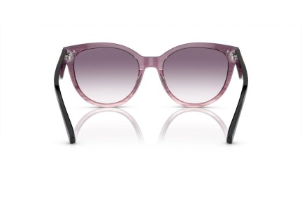 Okulary przeciwsłoneczne Emporio Armani EA4140 59668H Kwadratowe Fioletowe