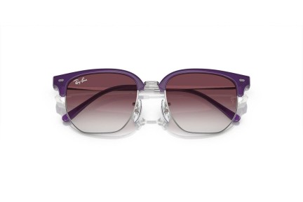 Okulary przeciwsłoneczne Ray-Ban Junior RJ9116S 713136 Nieregularny Srebrne