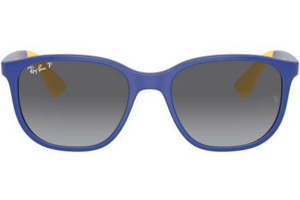 Sunglasses Ray-Ban Junior RJ9078S 7132T3 Polarized Kwadratowe Niebieskie