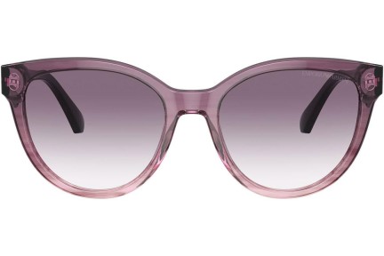 Okulary przeciwsłoneczne Emporio Armani EA4140 59668H Kwadratowe Fioletowe