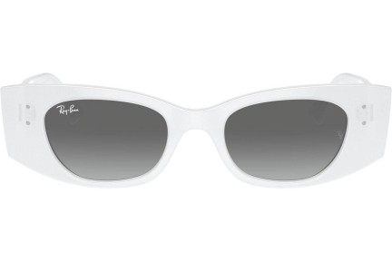 Слънчеви очила Ray-Ban RB4427 675911 По веждите Бяла