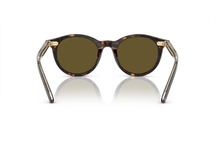 Okulary przeciwsłoneczne Giorgio Armani AR8199U 587973 Okrągłe Havana