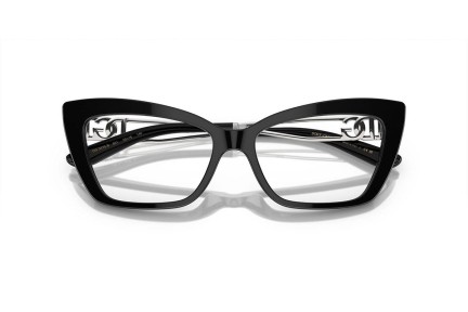 szemüvegeinket Dolce & Gabbana DG3375B 501 Cat Eye Fekete